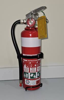 10B Extinguisher With Hose