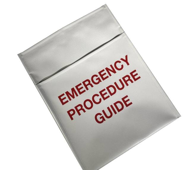Emergency Procedure Guide Holder