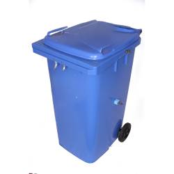 Blue Wheelie Bin