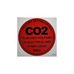 CO2 ID sign